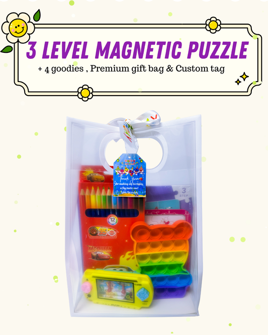3 Level Magnetic Puzzle Premium Goodie Bag