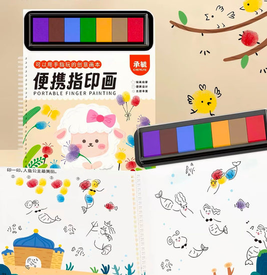 Finger Painting Art