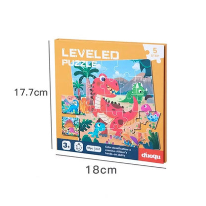 3 Level Magnetic Puzzle book