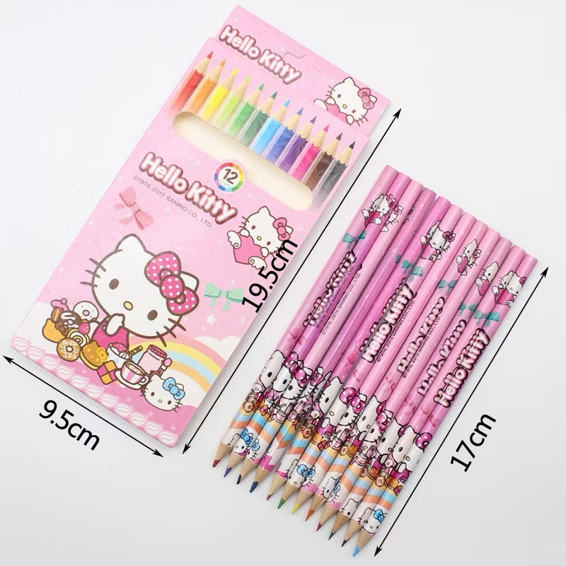 12 Colour Pencil set