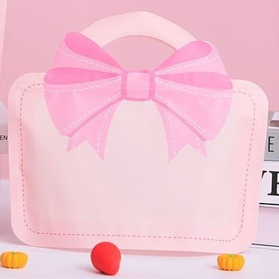 Sweet Ribbon Zipper Bag