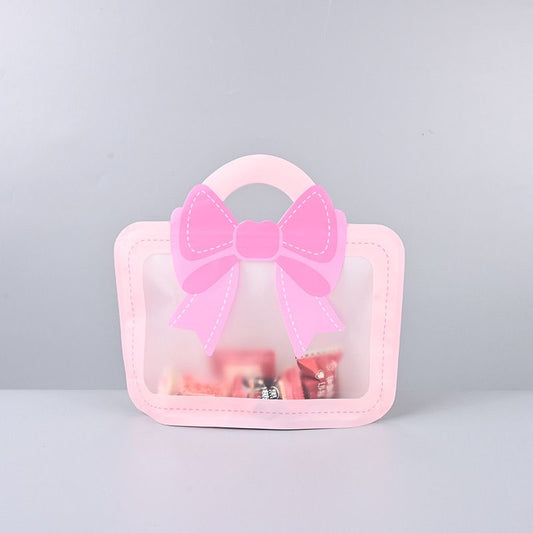 Sweet Ribbon Zipper Bag