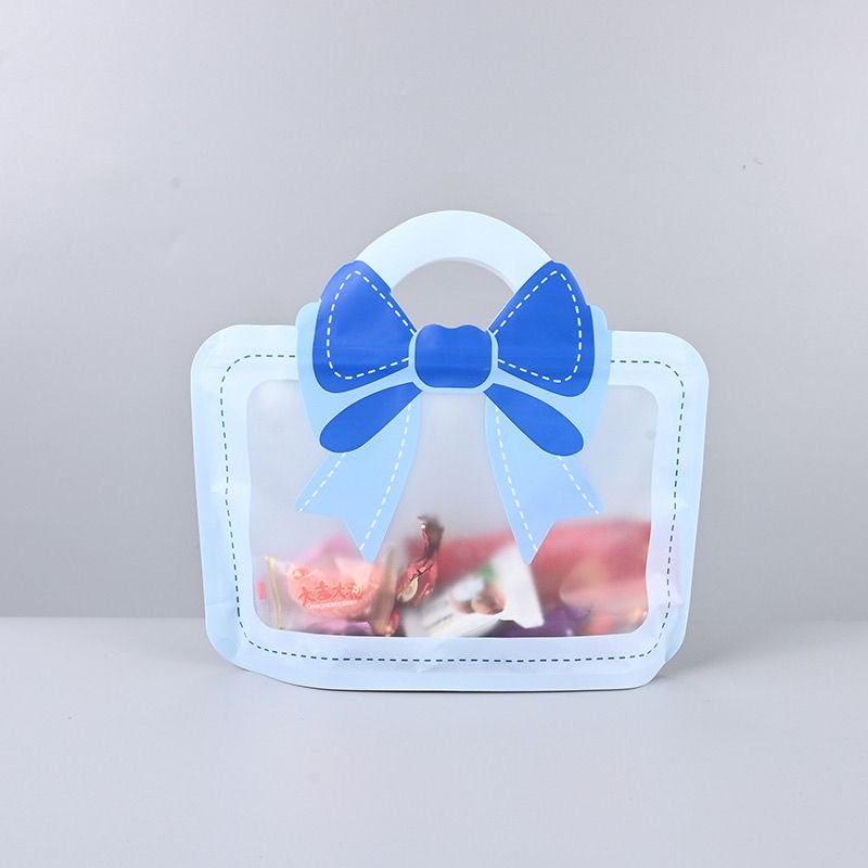 Sweet Ribbon Zipper Bag