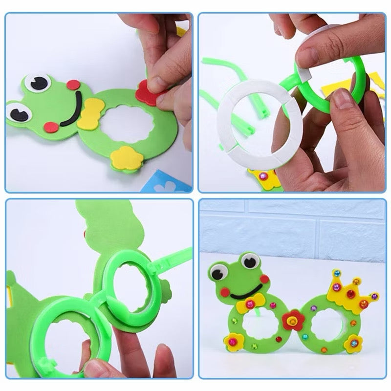 DIY Foam Glasses Craft