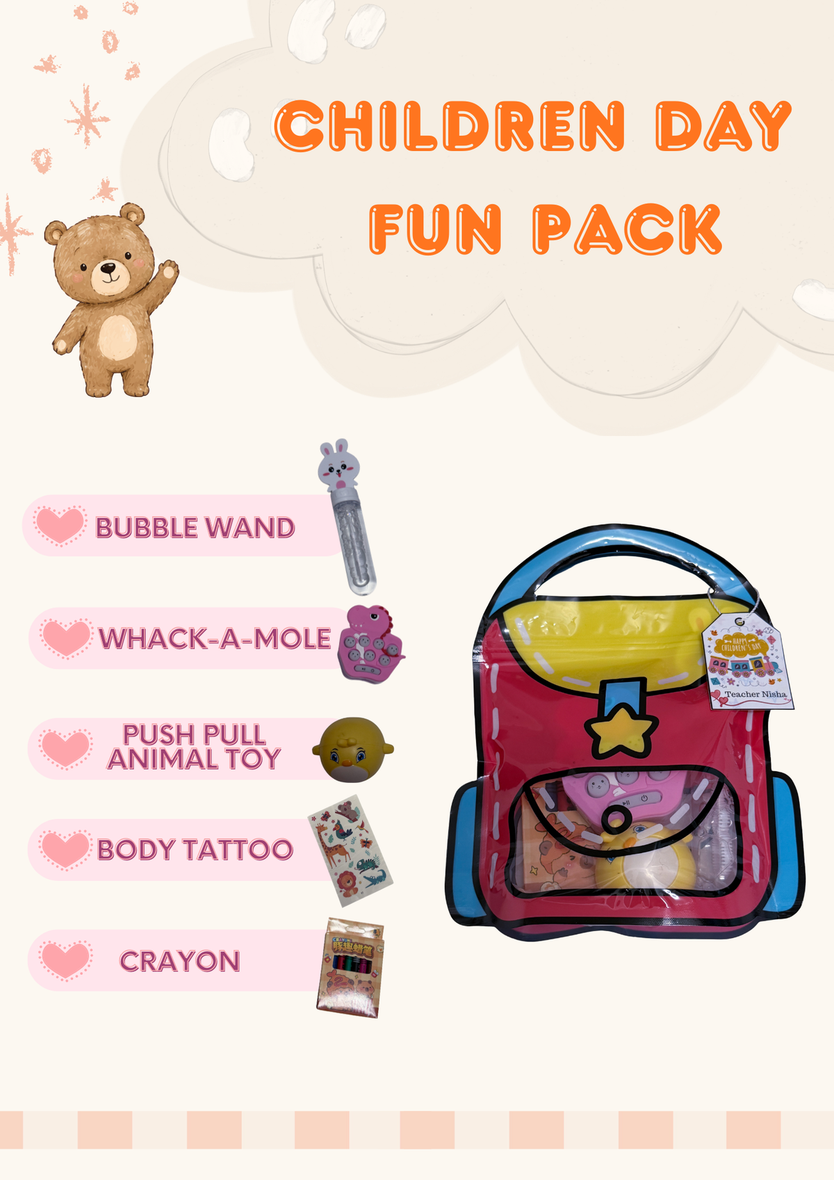 Children  Day Fun Pack