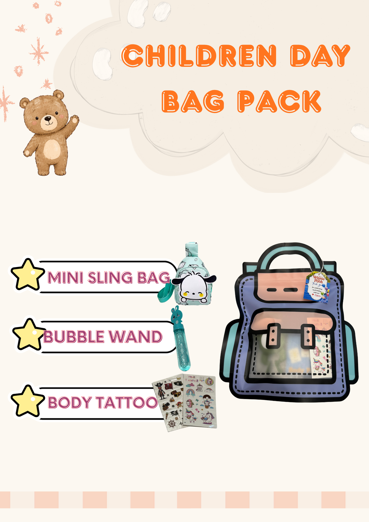 Children Day Bag Pack