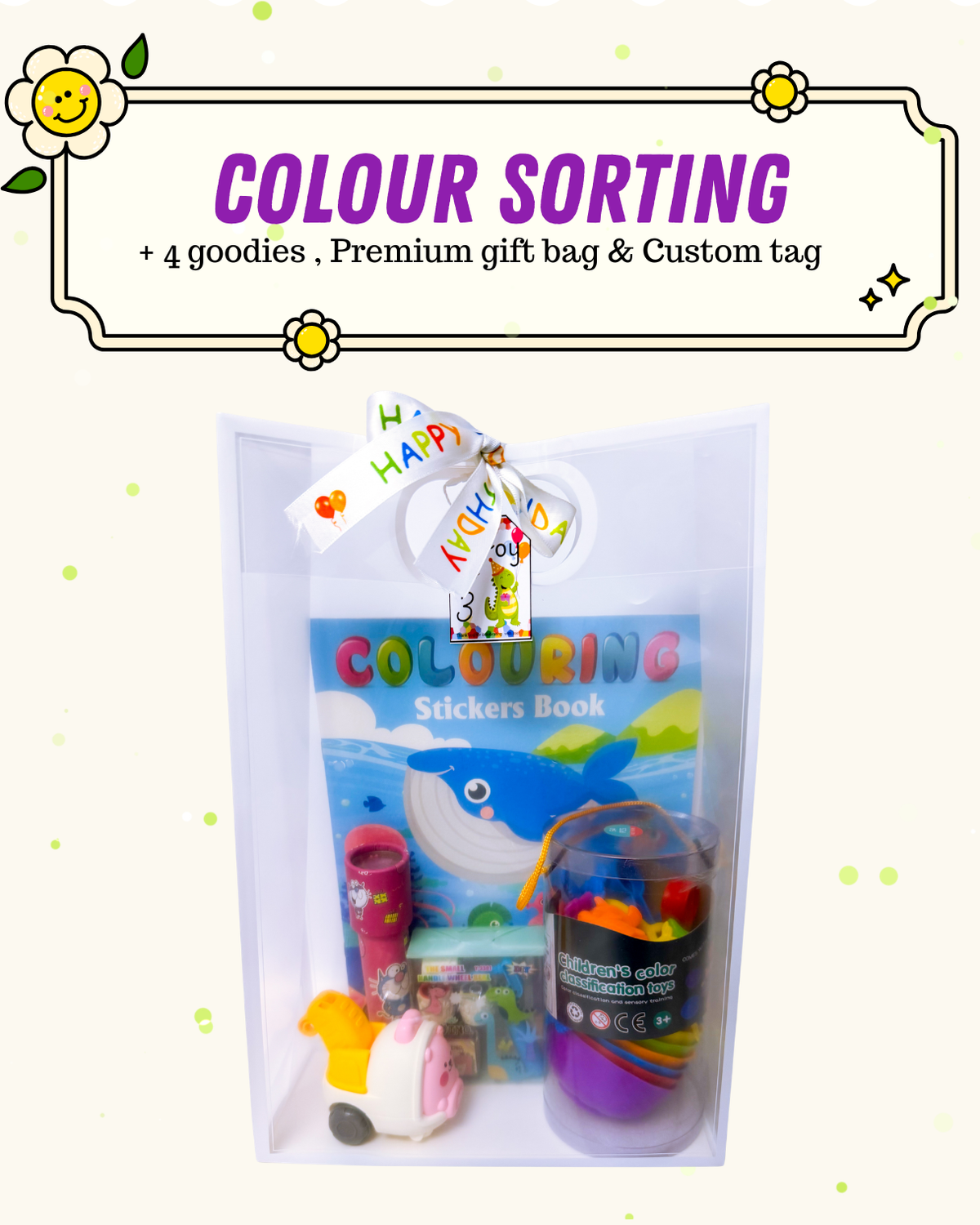 Colour Sorting Premium Goodie Bags