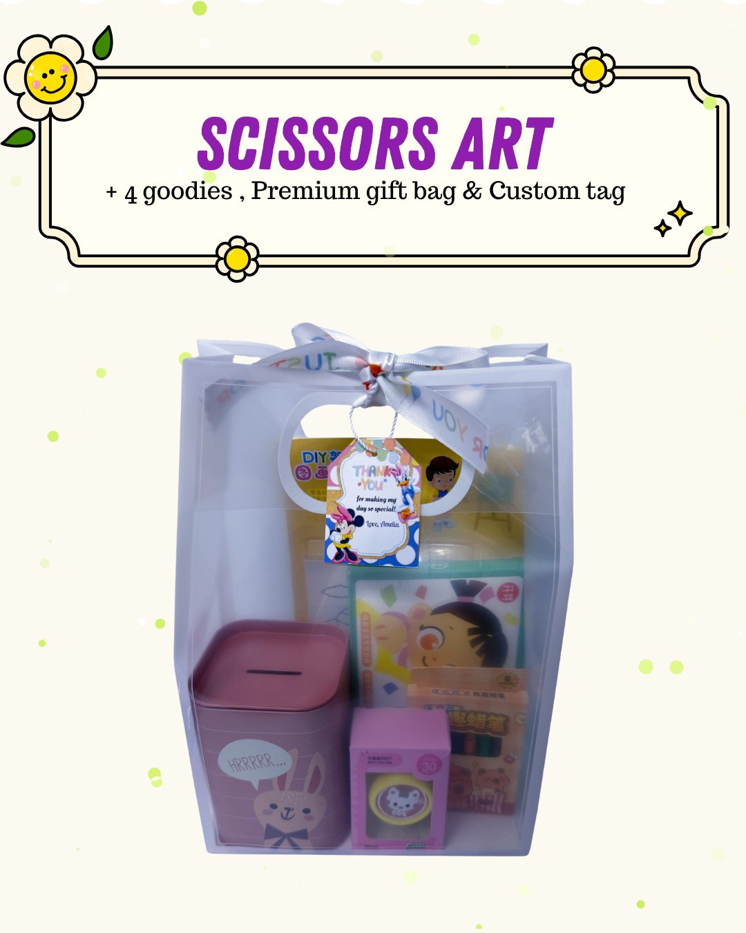Scissors Art Premium Goodie Bags