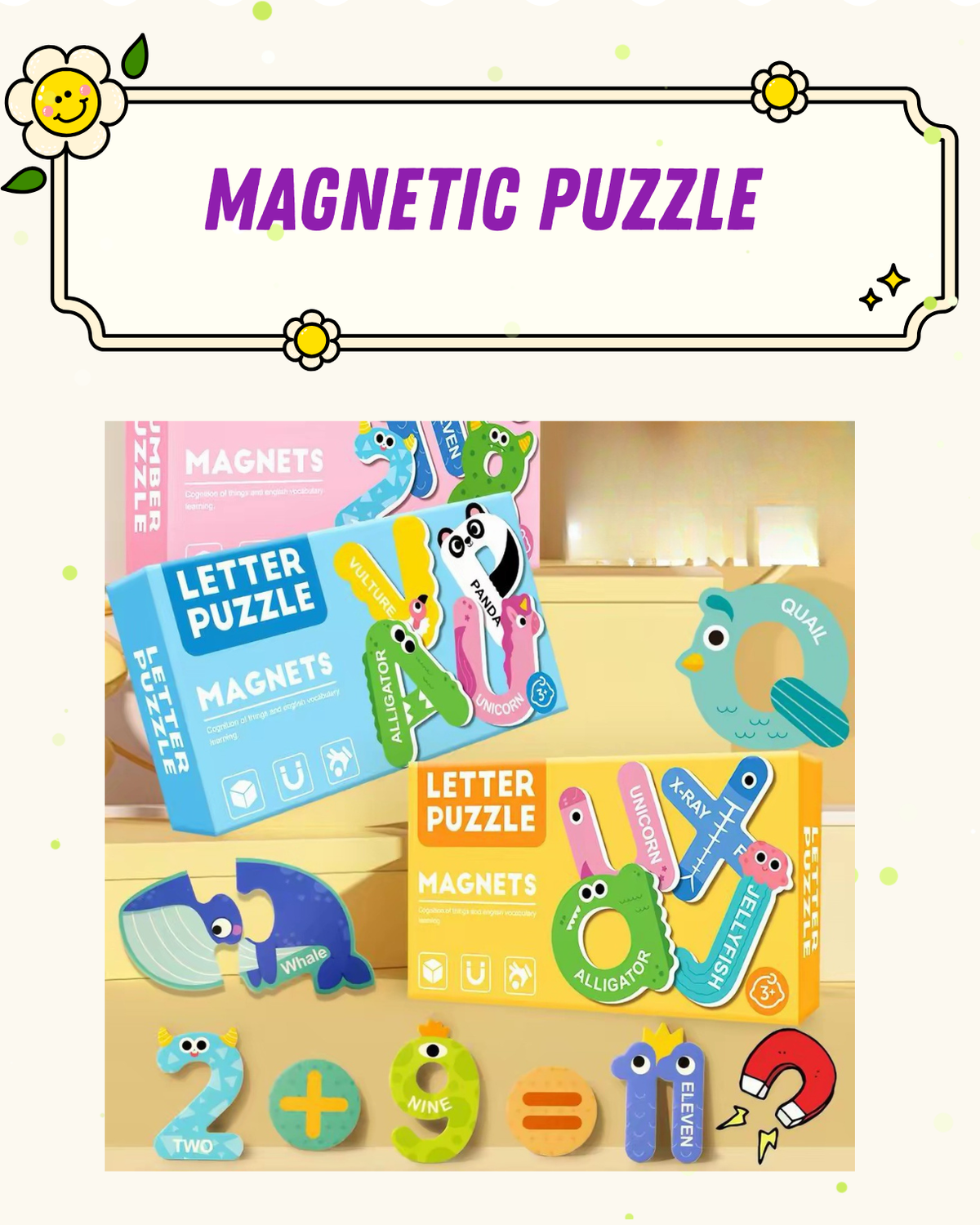 Magnetic Puzzle Preimium Goodie Bags