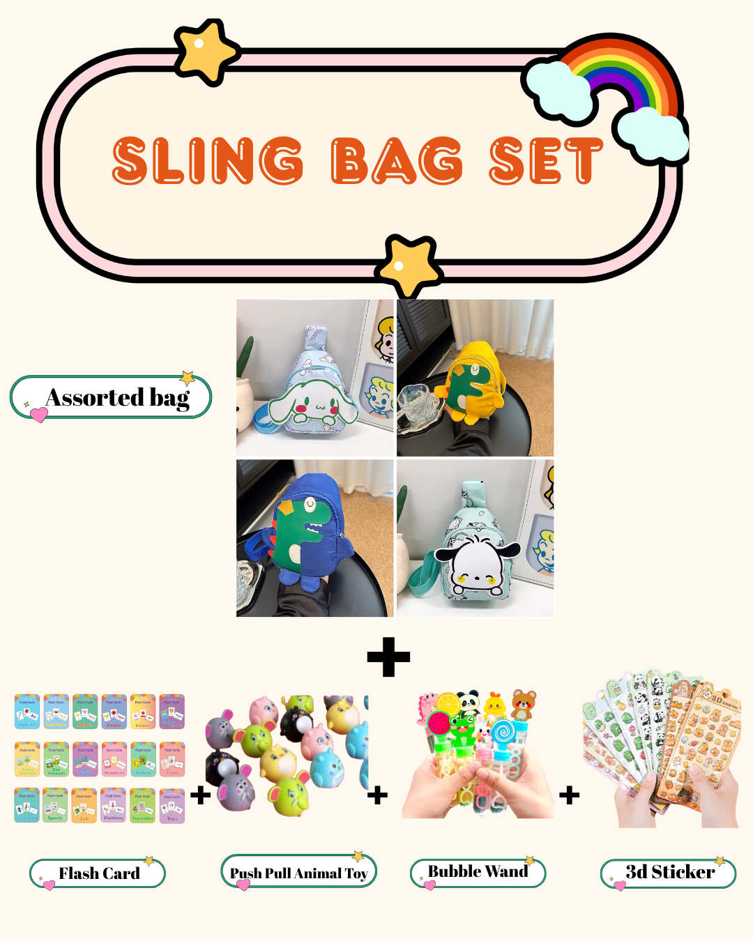 Sling Bag Cute Premium Goodie