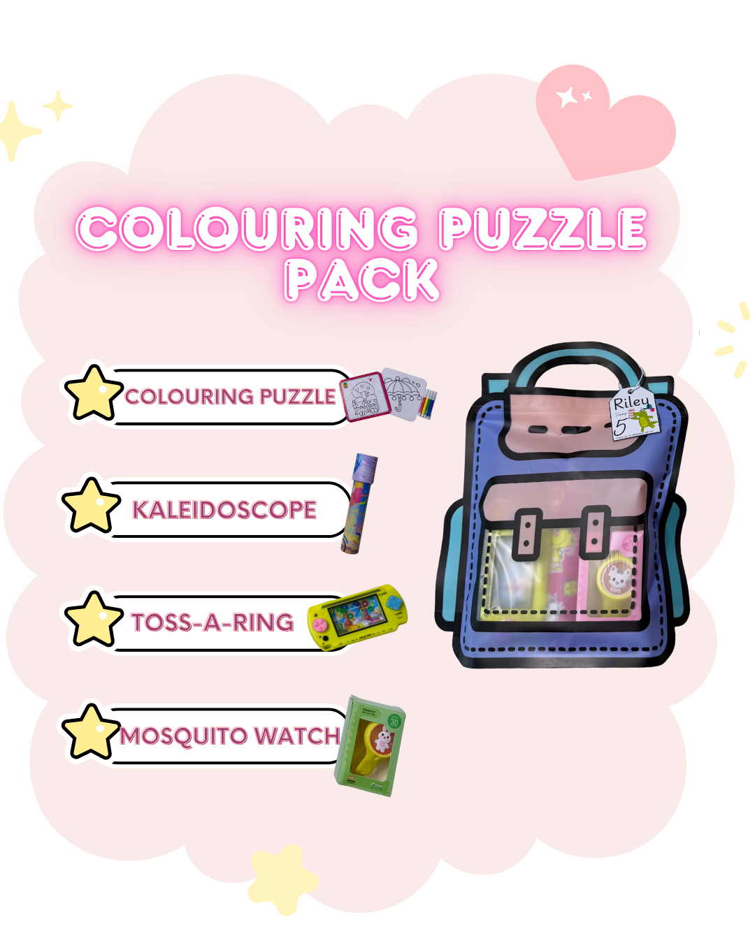 Colouring Puzzle Pack