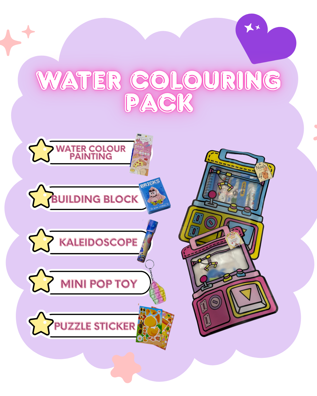 Water Colouring Pack